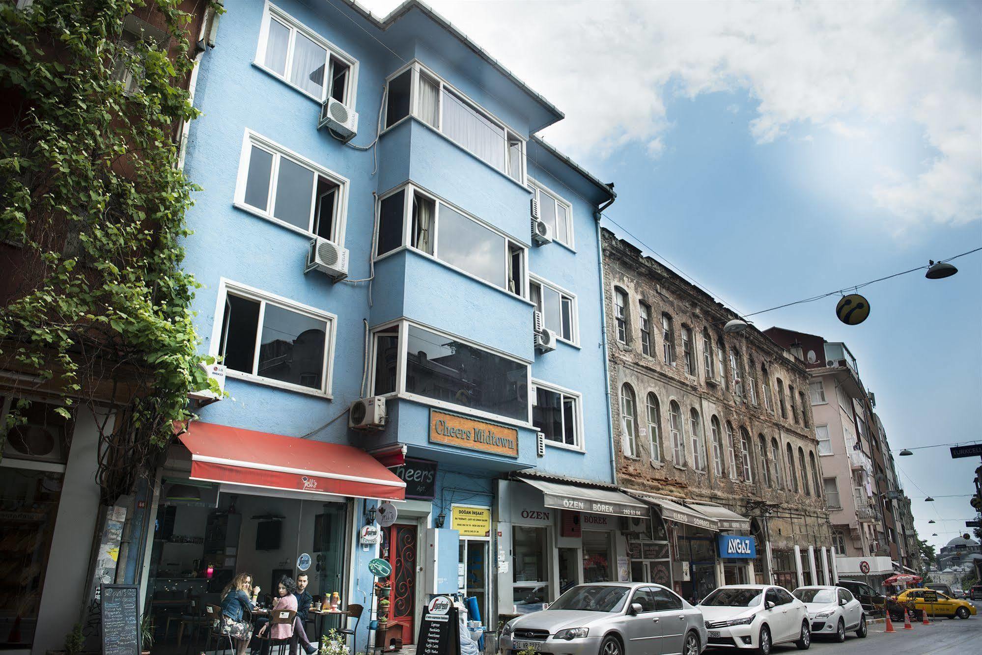 Cheers Midtown Hostel Istanbul Exteriör bild